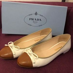 Prada ballerina flats